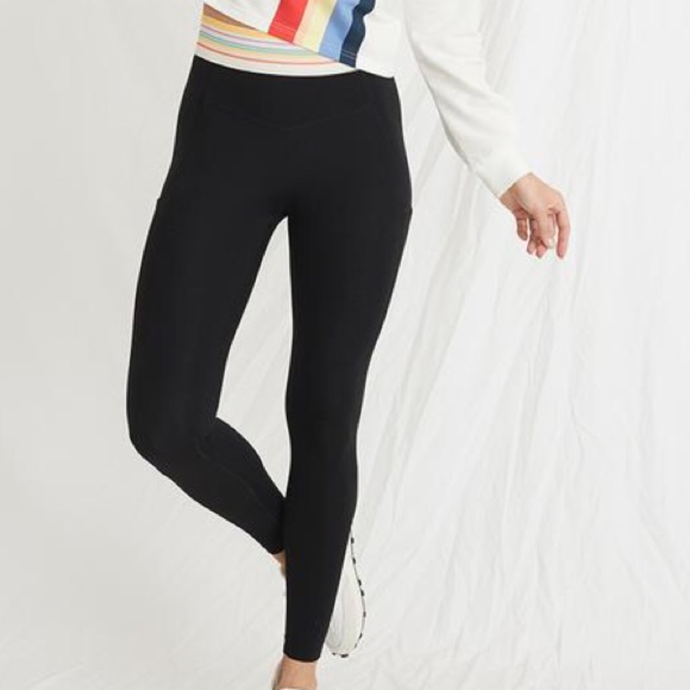 Marine Layer Megan leggings BLACK- Medium